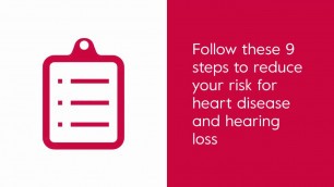 9 Steps to a Healthy Heart and Hearing