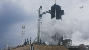 SpaceX’s 1st Manned Launch Aborted Minutes Before Liftoff