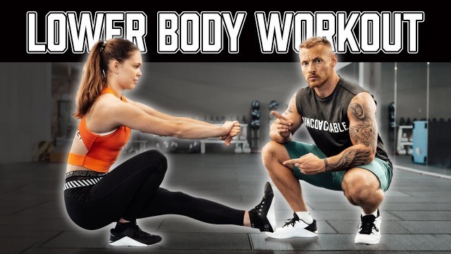'BEINE & BOOTY Workout für Zuhause | Männer und Frauen Trainingsplan (ft. LISA SCHMITT)'