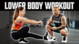 'BEINE & BOOTY Workout für Zuhause | Männer und Frauen Trainingsplan (ft. LISA SCHMITT)'