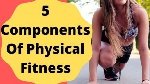 '5 Components Of Physical Fitness - Valuable Hub'