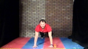 'Plank Dumbbell Cross Over Challenge | Joetopia! Fitness'