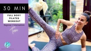 '30 MIN Full Body Pilates Workout | Beginner/Intermediate'