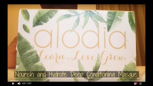 Alodia Nourish and Hydrate Deep Conditioning Masque | HYPNOTIC GLAMOUR