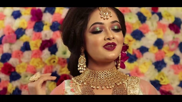 // Best engagement makeup look //* Hd with airbrush makeup*