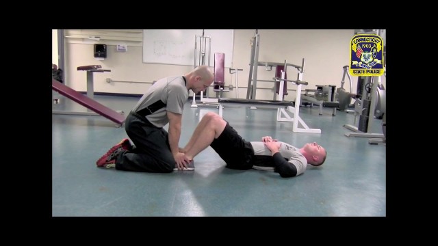 'CT State Police Physical Fitness Assessment: Sit-ups'