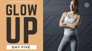 '⭐GLOW UP CHALLENGE // Day 5: Tabata Workout + Full Body Stretch'