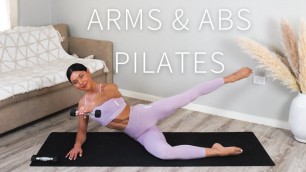 '45 MIN PILATES ARMS & ABS WORKOUT || 