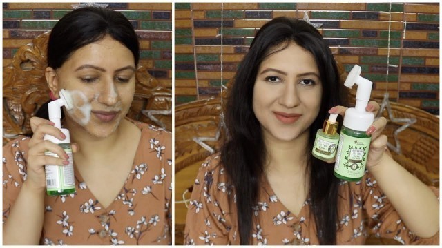 My Skin Care routine for oily acne prone skin | Oriental Botanics Tea Tree Face Wash with Brush