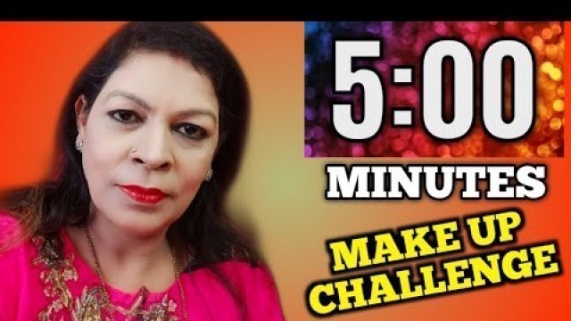 '5 Minute Makeup Challenge | Hit? or Miss? | Apurvas Beauty Channel'