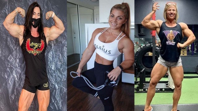 'Strong And Beautiful Girls | Female Fitness Models | Fitness Motivation | Muscle Girl | Workout'