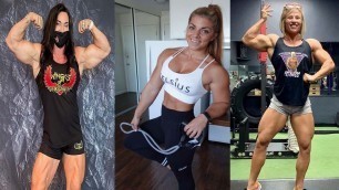 'Strong And Beautiful Girls | Female Fitness Models | Fitness Motivation | Muscle Girl | Workout'