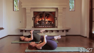 '35 Min Full Body Pilates // Abs Core Glutes Legs Thighs'