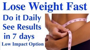 'Lose Inches, Tone Body, Get Fit - 10 to 20 mins a day x 40 days | TABATA/HIIT #1 - LOW & HIGH Impact'