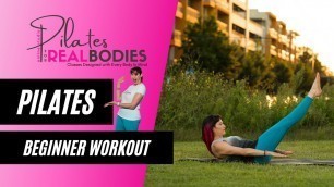 '15 Minute Beginner Pilates Workout'