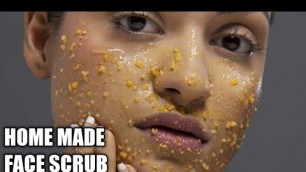 'Homemade Face Scrub | Home Remedy for Clear Skin | Apurvas Beauty Channel'