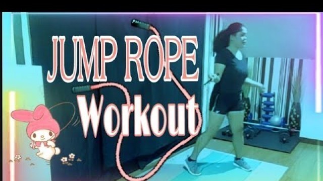 'Fat Burning Jump Rope Workout|Tilagavon Channel'
