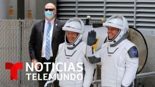 Posponen el histórico lanzamiento de SpaceX y la NASA | Noticias Telemundo