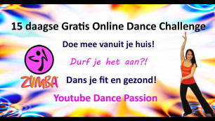 'Zumba Les 3 - 15 Daagse Gratis Dance Workout Challenge - Afslanken - Vet verbranden - Cardio'