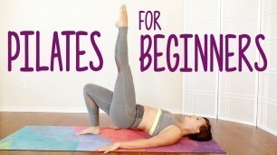 'Total Body Pilates! 20 Minute Tone & Shape, Legs, Butt, Abs, Beginners Home Workout, Flexib'