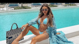 'Bikini Model| Bikini Fitness Exercise | Bikini Shoot Song | Beautiful Girl |Bianca Richards |Bikini'