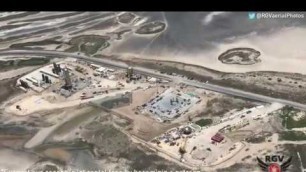 Exclusive Aerial Flyover! Space X Boca Chica Launch Site!