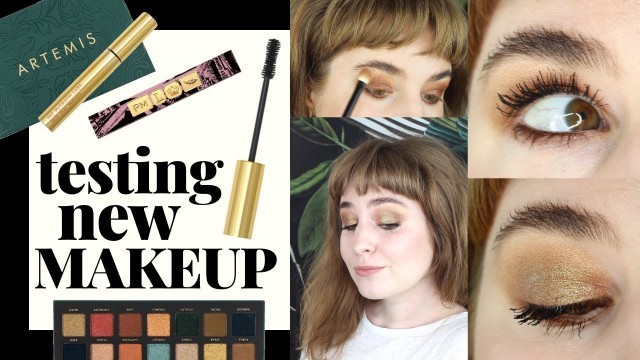 APPLYING PAT MCGRATH MASCARA & ALTER EGO'S ARTEMIS PALETTE | Hannah Louise Poston