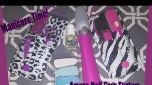 Testing AMOPE 2SPEED ELECTRONIC NAIL FILE KIT From Dollar Tree