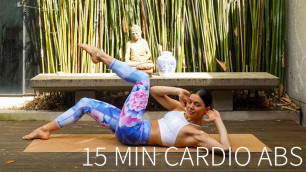 '15 MIN CARDIO ABS | Low Impact Pilates Workout (No Equipment)'