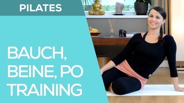 'Pilates Workout für Bauch, Beine und Po - Ganzkörper Training im Flow (Anfänger) - Fit mit Anna - HD'