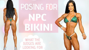 'HOW TO POSE FOR NPC BIKINI'