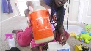 Natural baby hair care