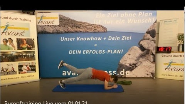 'Avant fitness & more Bremen Rumpftraining LiveMitschnitt vom 12 03 21'