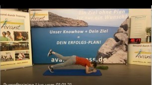 'Avant fitness & more Bremen Rumpftraining LiveMitschnitt vom 12 03 21'
