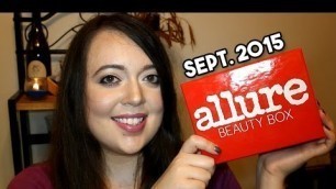 Allure Beauty Box | September 2015