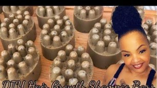 African Black Soap Shampoo Bars for EXTREME Hair Growth | HAIR GROWTH SHAMPOO BARS