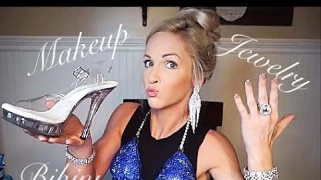 'SHOW DAY GLAM | Competition Bikini, Jewelry, & Makeup