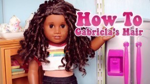 How To Take Care of Gabriela McBride's Hair!!