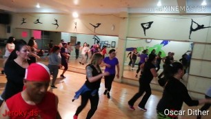 'ME VAS A EXTRAÑAR - ZUMBA FITNESS - BANDA MS - VIRU KUMBIERON ( VERSIÓN CUMBIA ) - OSCAR DITHER'
