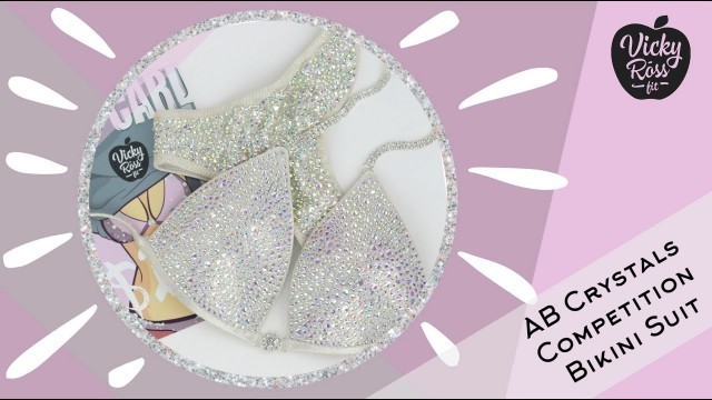 'AB Crystals Competition Bikini Suit | NPC Fitness Bikini Competitors'