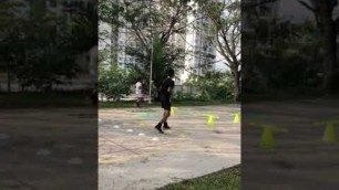 'Football workout and fitness training'