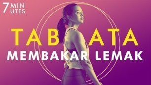 'Yuk Membakar Lemak Seluruh Tubuh Dengan Gerakan 7 Menit Ini | Tabata Workout'