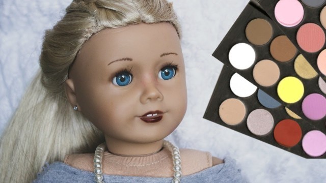 MAKEUP FOR DOLLS USING EVERYDAY ITEMS!