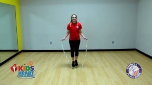 'Kids Heart Challenge Single Rope Skills #1'