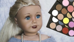 MAKEUP FOR DOLLS USING EVERYDAY ITEMS!