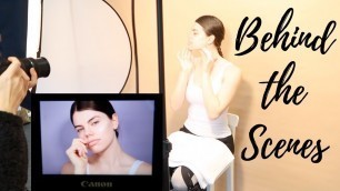 BTS Photo Shoot with Adore Beauty