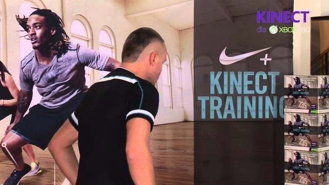 'Ćwicz w Nike+ Kinect Training z Marcinem Urbasiem - cz.1'