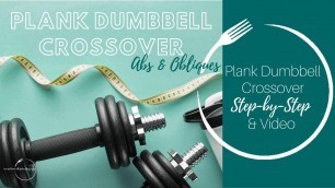 'Plank Dumbbell Crossover'