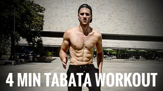 '4 Minute Jump Rope Tabata Workout'