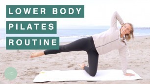 'Lower Body Pilates Workout'